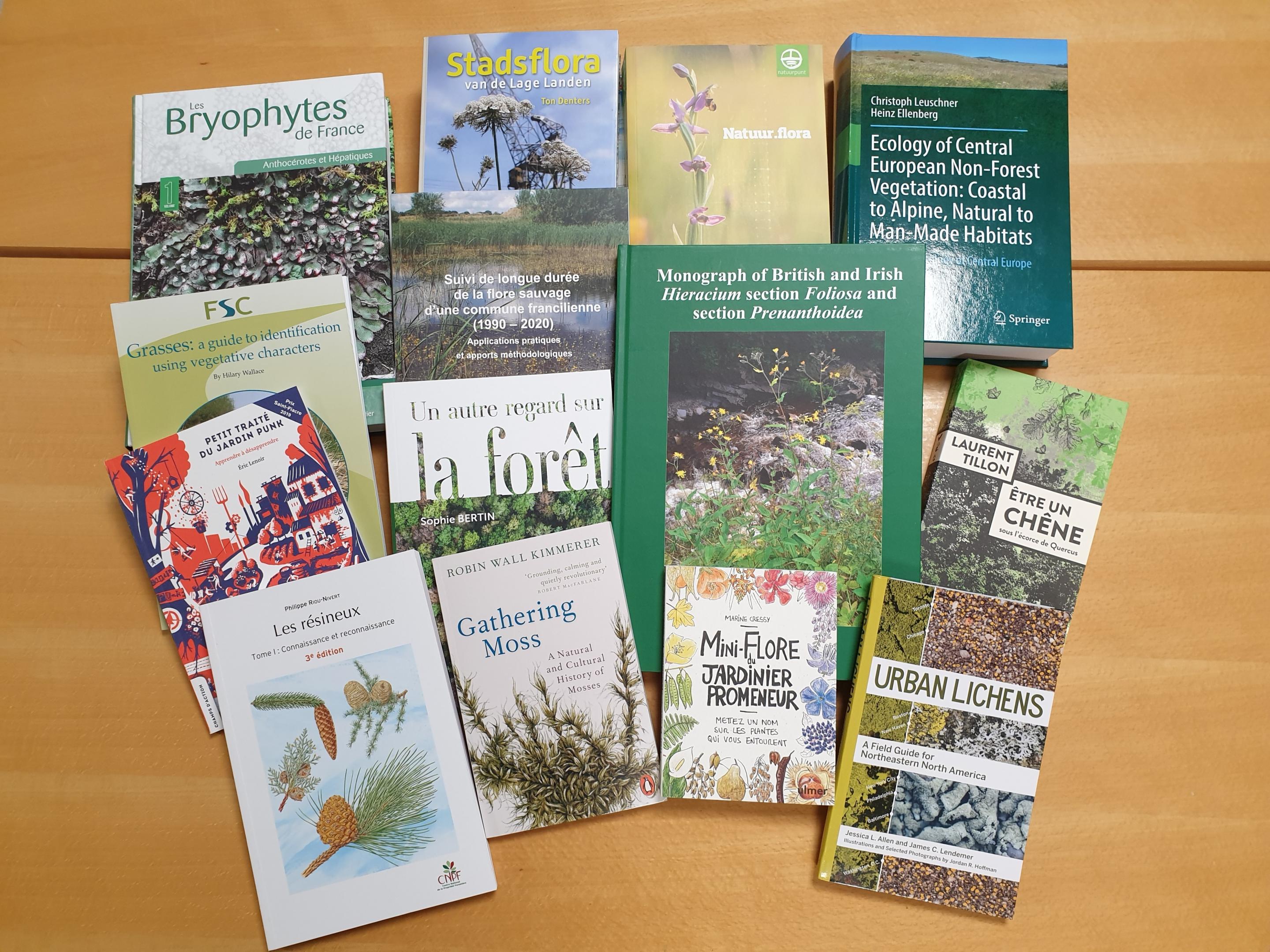 nouveautés bibliothèque Conservatoire botanique national de Bailleul