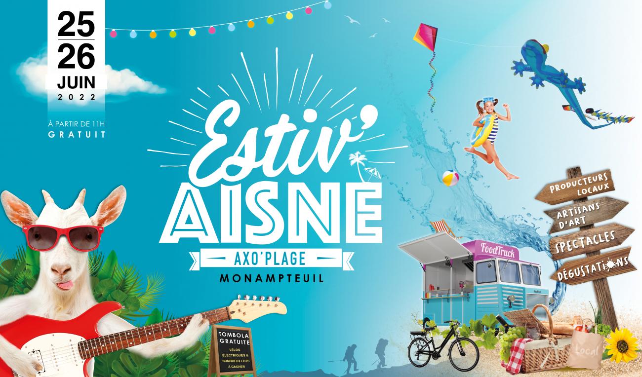 Rando'nature (Lac de Monampteuil) dans le cadre d'Estiv’Aisne