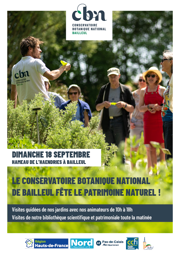 Le CBN de Bailleul fête le patrimoine naturel ! (Journées du patrimoine)