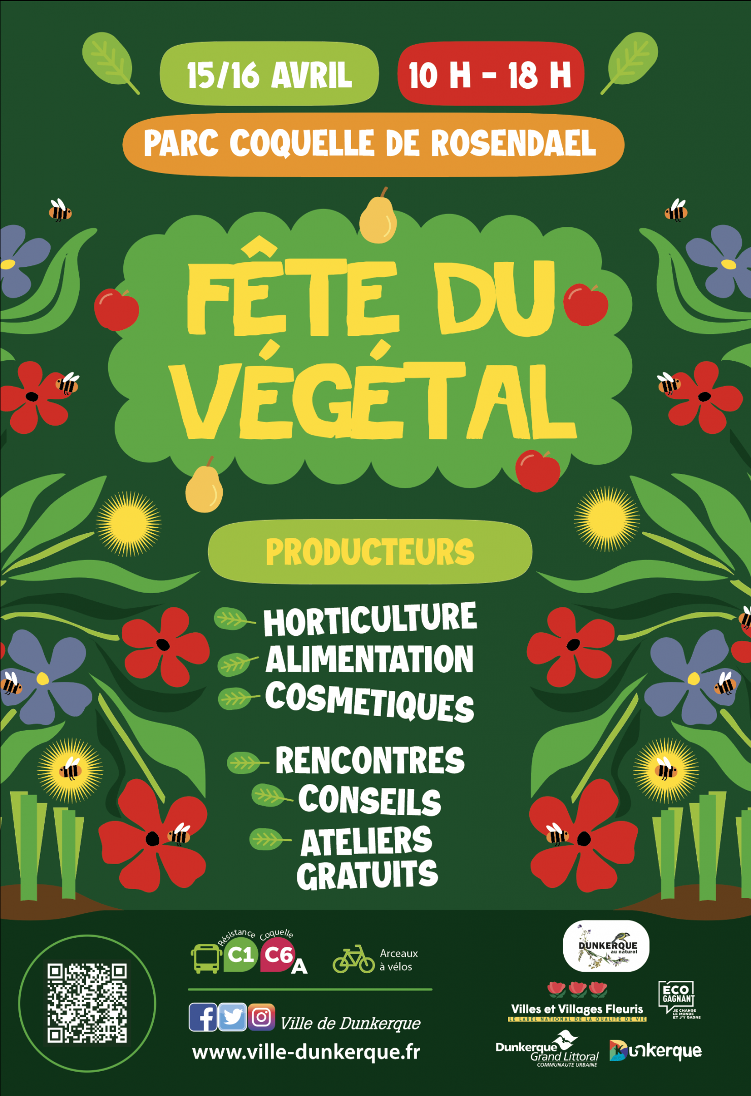 Fête du végétal à Rosendaël (Nord)