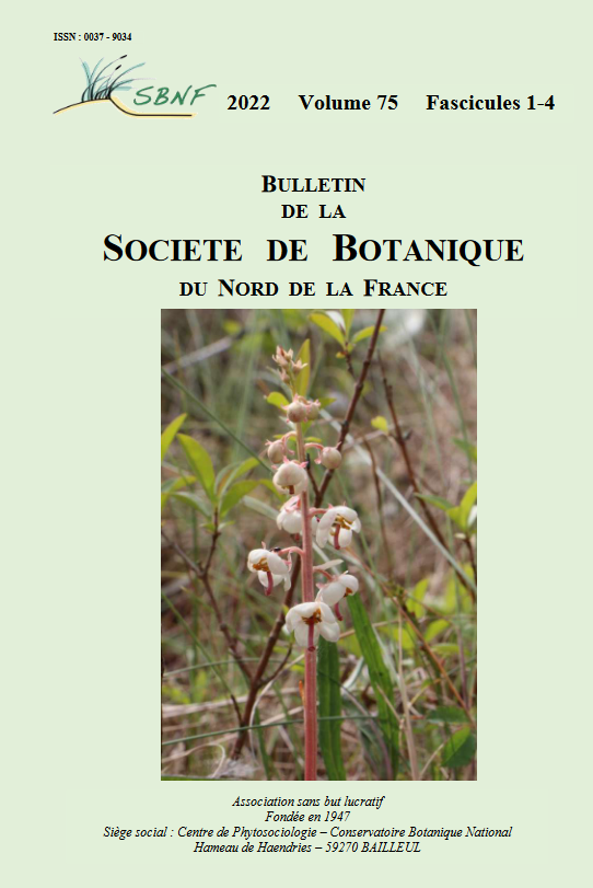 Le dernier bulletin de la SBNF est paru 