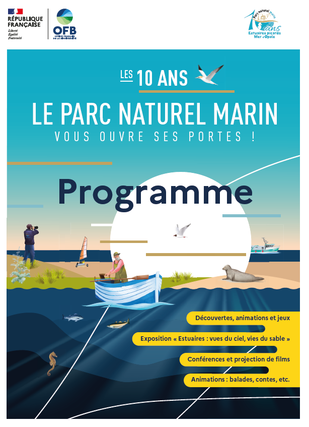 10 ans du Parc naturel marin des estuaires picards et de la mer d’Opale !