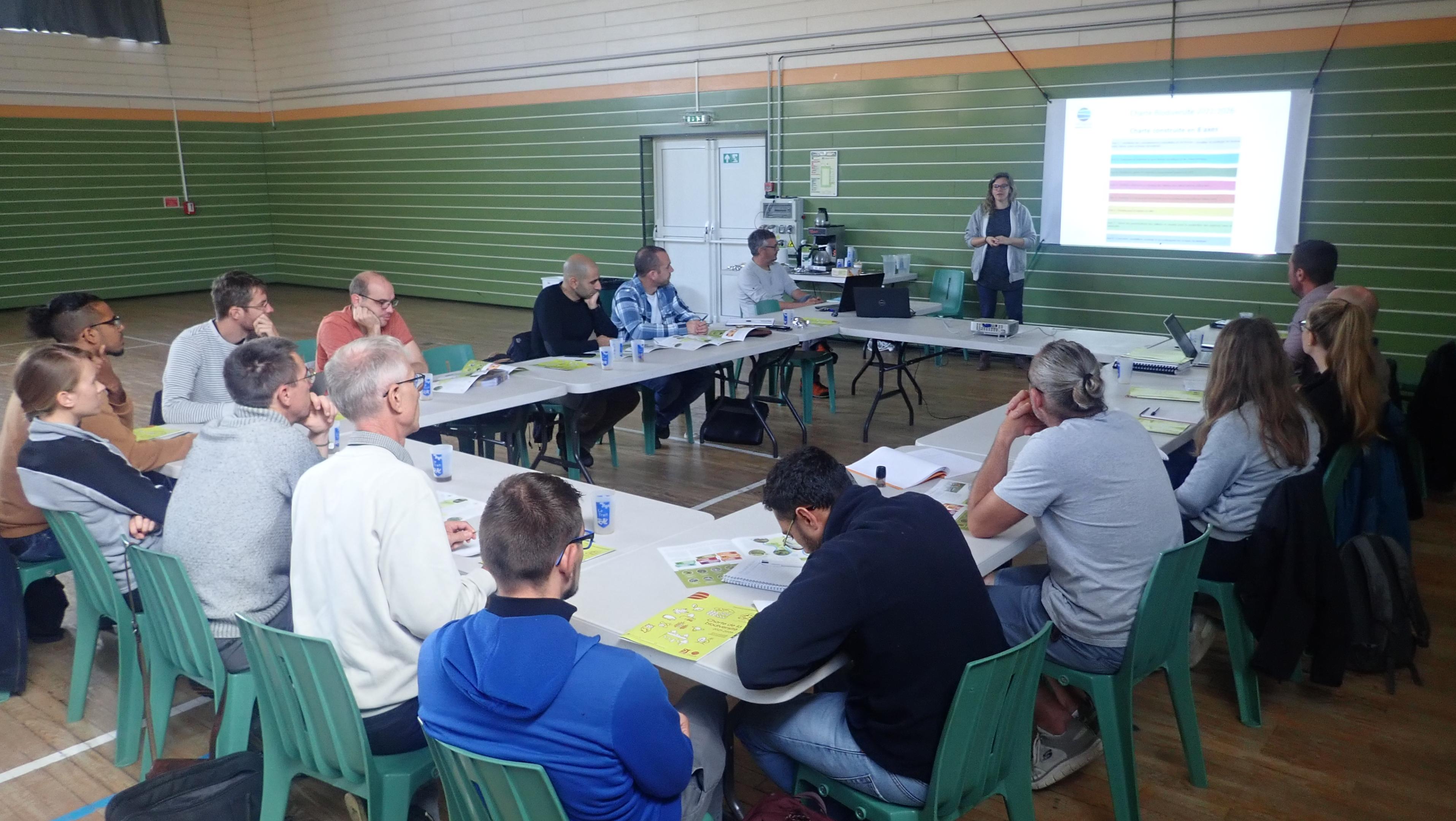Journée technique au marais du Trait