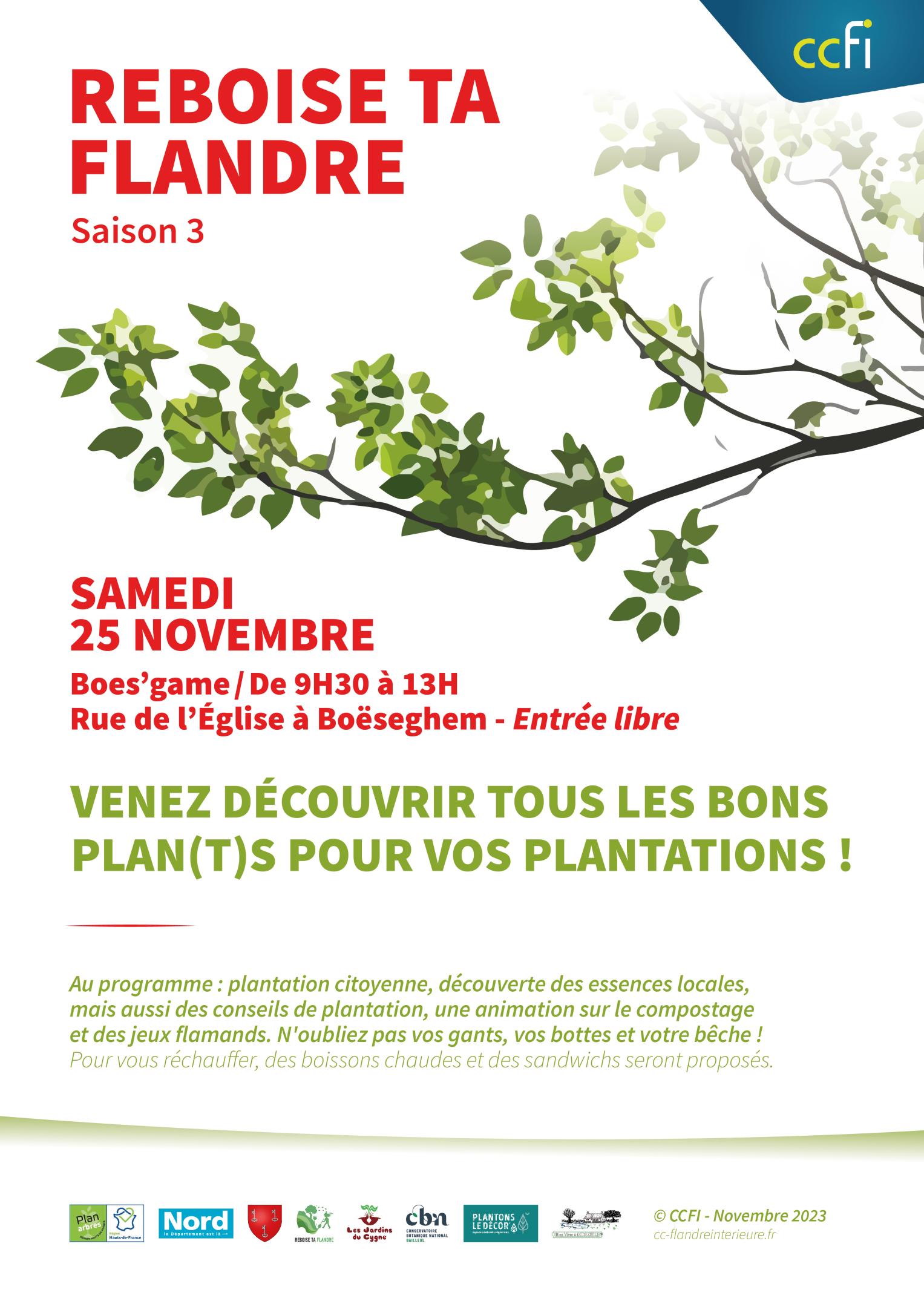 Venez découvrir tous les bons plan(ts) pour vos plantations ! (Boëseghem, Nord)