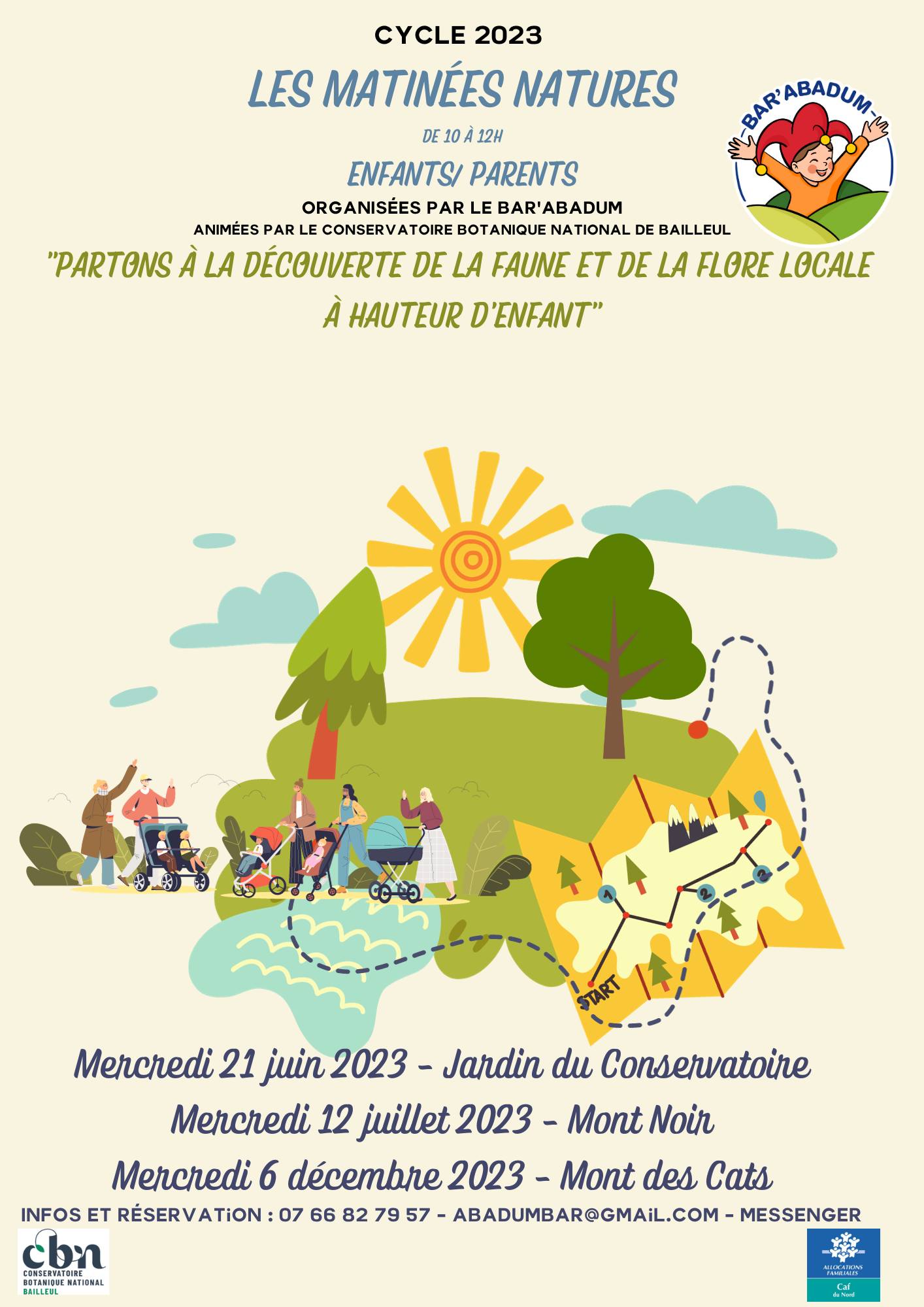 Balade nature enfants / parents au Mont des Cats (Nord)