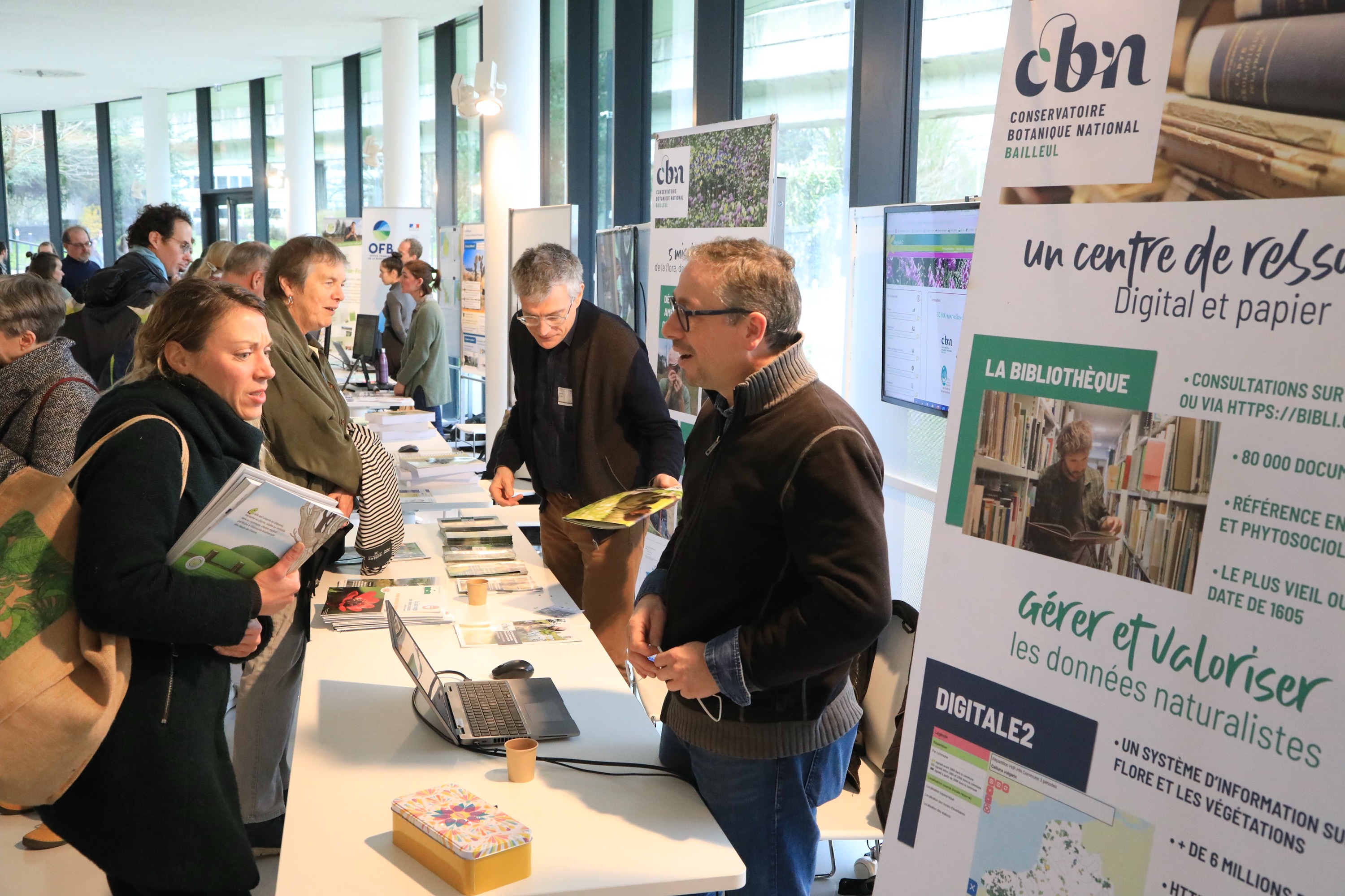Le CBN de Bailleul a participé à la Rencontre des acteurs de la connaissance en biodiversité