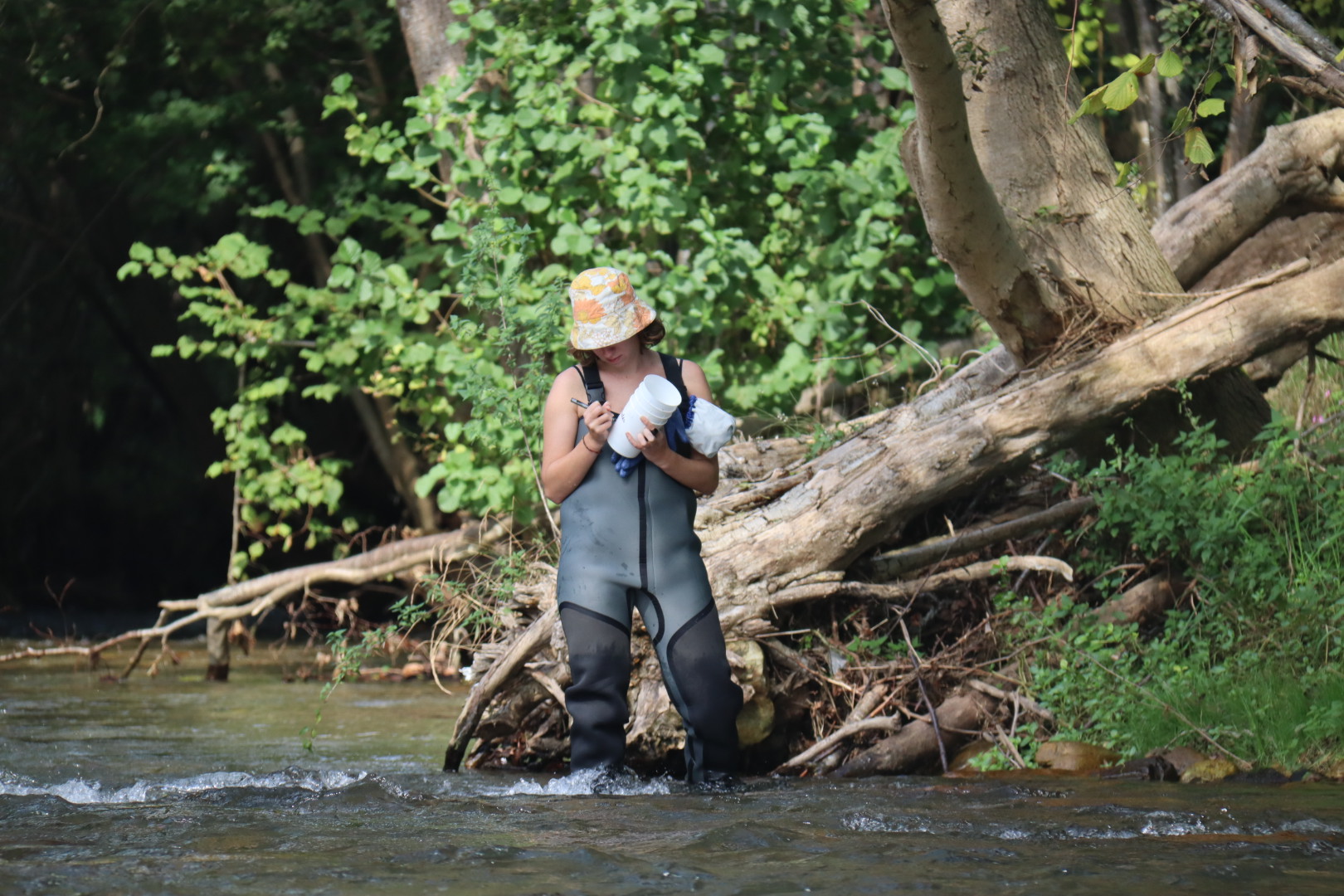 Arrivée de Clara en stage à l'antenne Picardie
