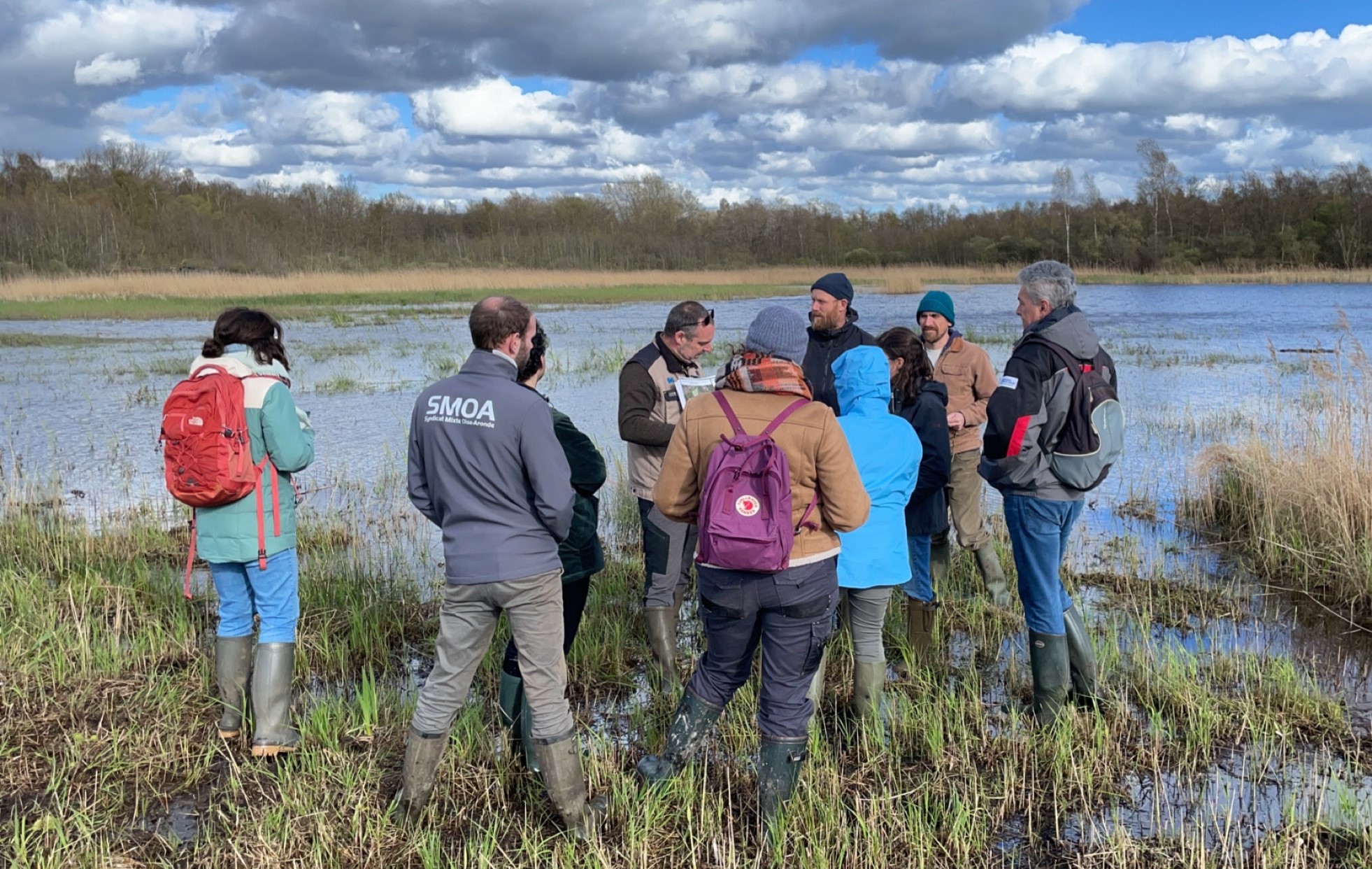Réunion du comité de pilotage du projet Life Anthropofens 