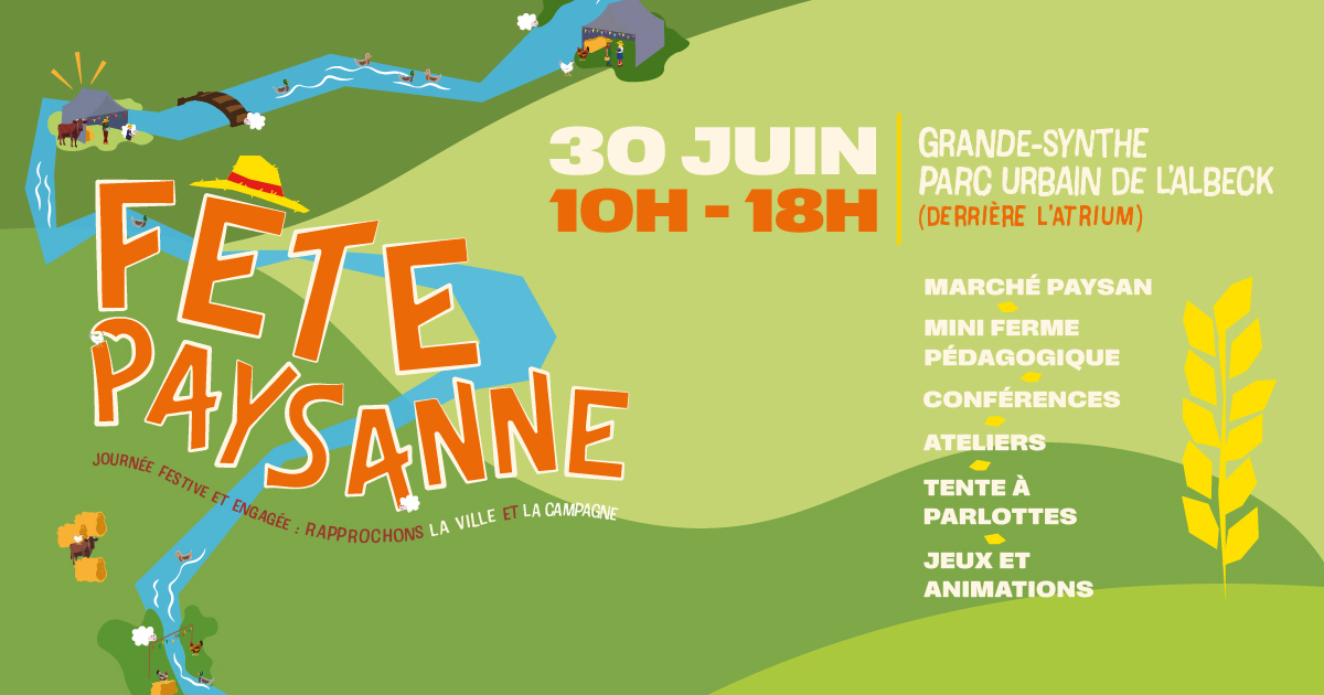 Le CBN de Bailleul participe à la Fête paysanne de la ville de Grande-Synthe (Nord)