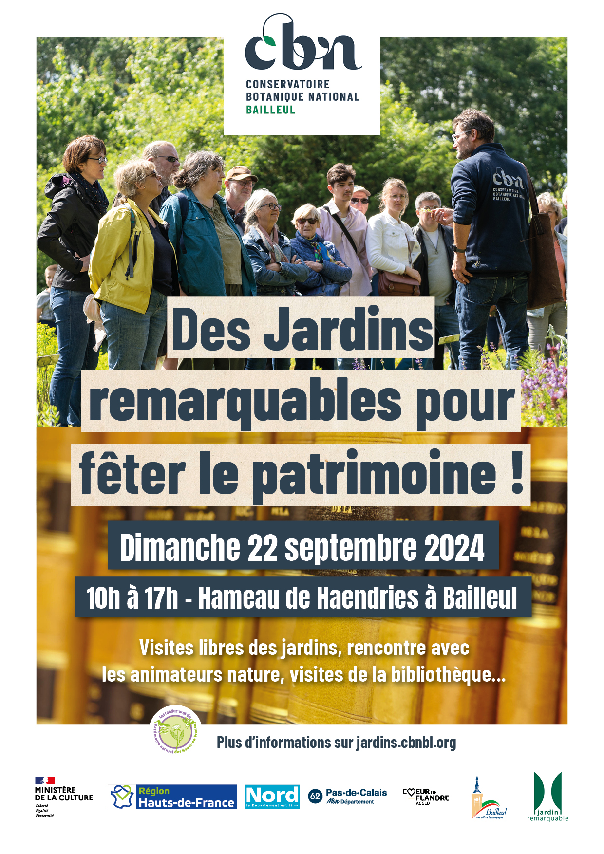  Ouverture de nos jardins le dimanche des Journées du patrimoine 2024