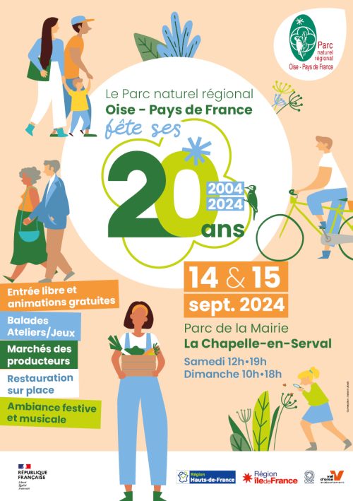Le PNR Oise Pays de France fête ses 20 ans