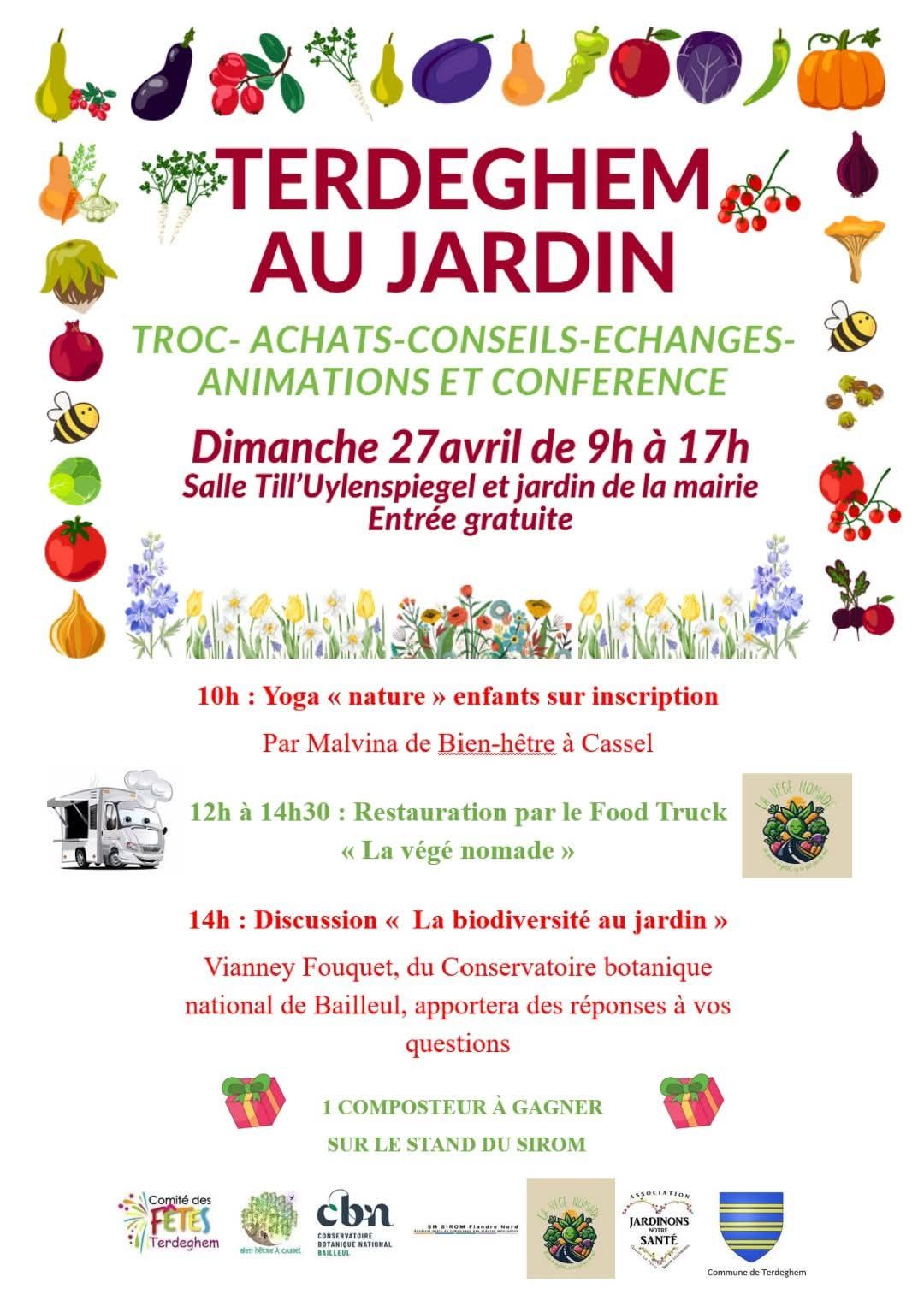 Terdeghem au jardin - dimanche 27 avril 2025 (Nord)