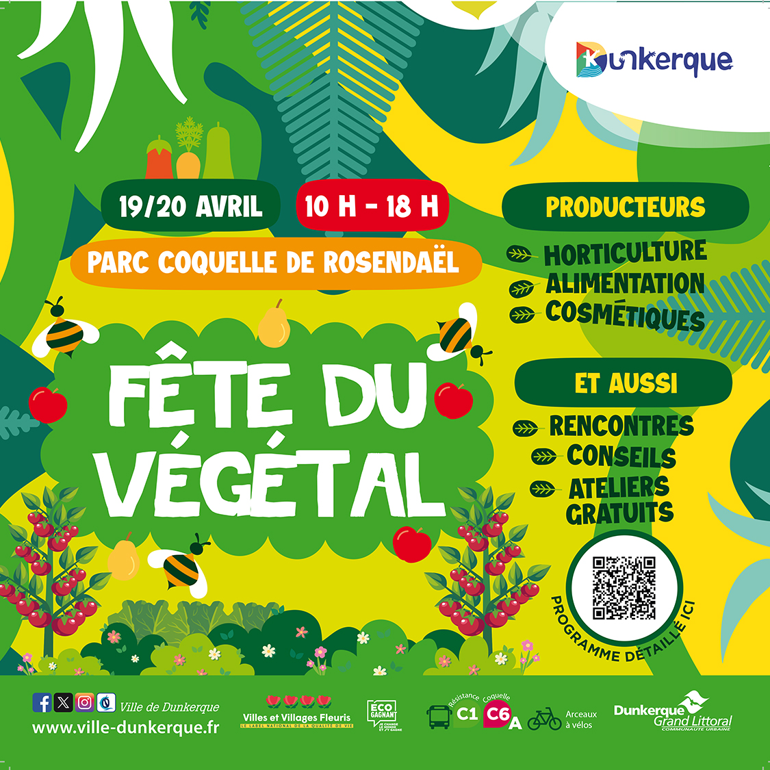 Fête du végétal : l'appel de la nature - Dunkerque ( Nord)