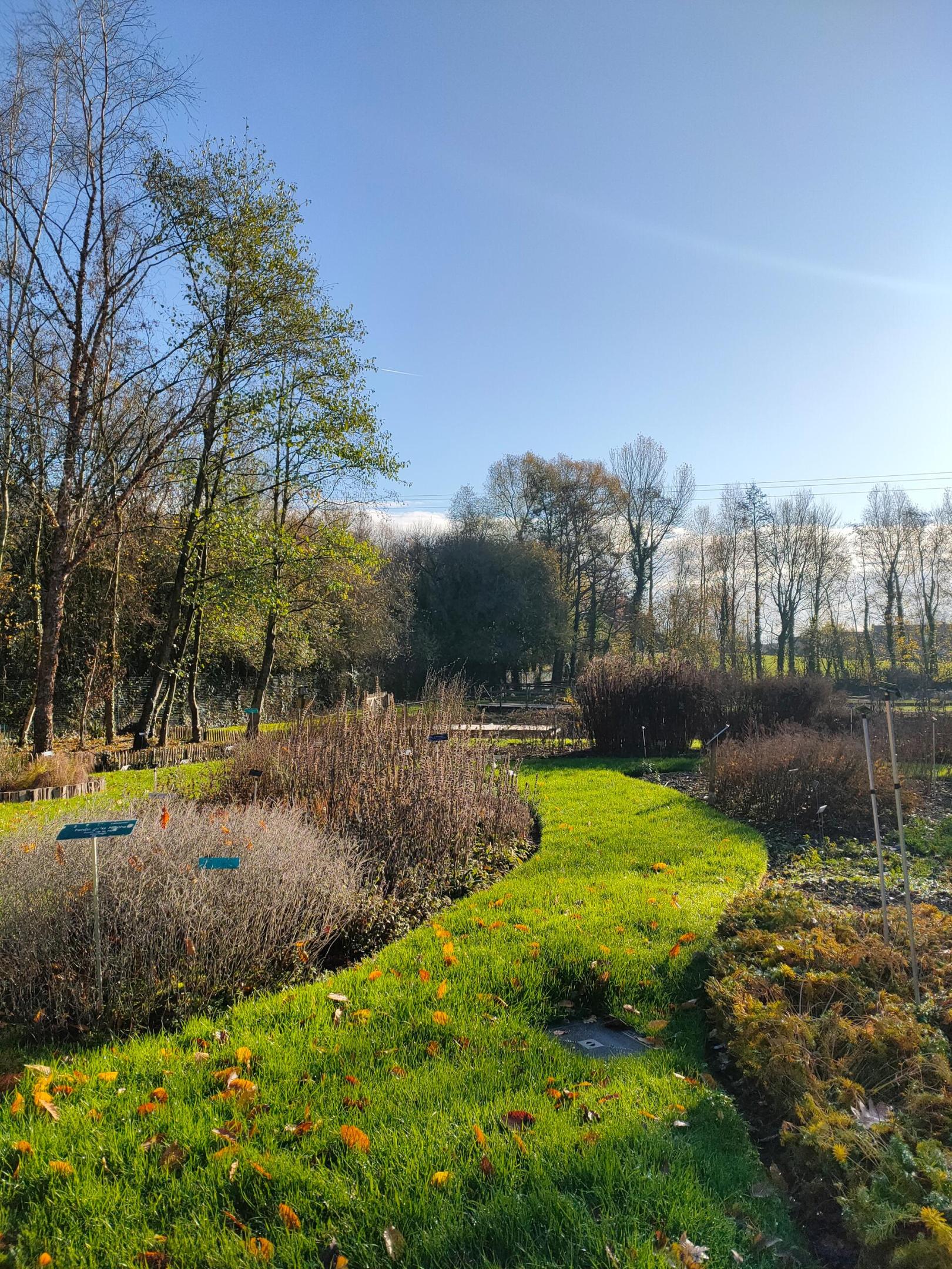 Nos jardins - Horaires d'hiver