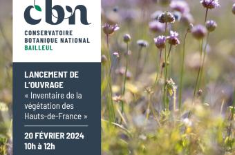 Webinaire de lancement de l'ouvrage "Inventaire de la végétation des Hauts-de-France"