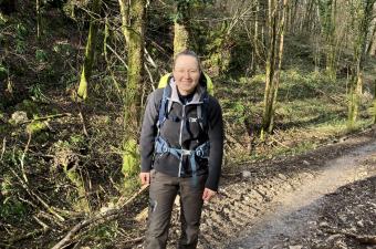 Arrivée de Romane en stage au siège 