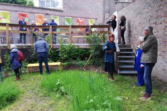 Inauguration du jardin du CAUE de la Somme