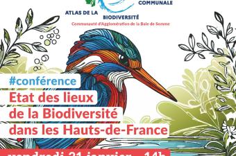 Conférence : "Etat des lieux de la Biodiversité dans les Hauts-de-France" à Abbeville (