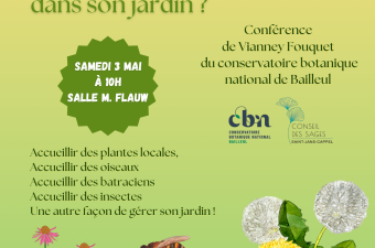  Comment accueillir la biodiversité dans son jardin ? - Saint-Jans-Cappel (Nord)
