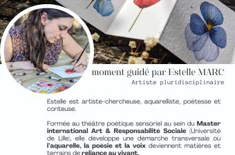 Atelier aquarelle - la poésie du vivant
