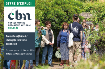 Offre d'emploi : un(e) Animateur(trice) / Chargé(e) d’étude botaniste 